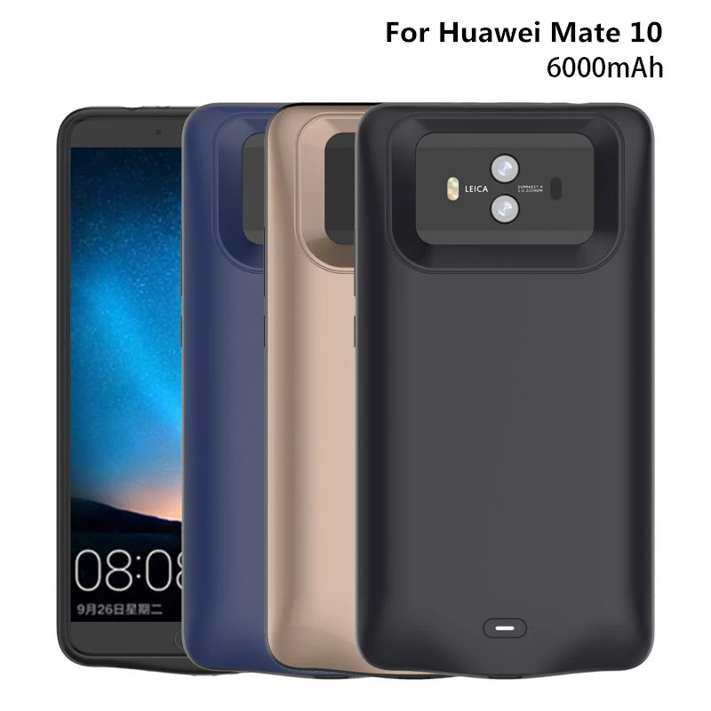 5200/6000 мАч портативное зарядное устройство чехол для HUAWEI mate 10 mate 10 Pro внешний резервный внешний аккумулятор чехол
