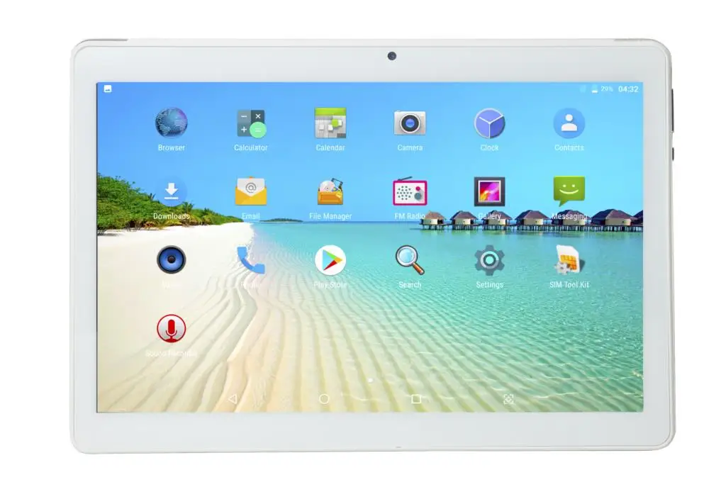 10 1 дюйма Dual SIM 4G Телефонный звонок OTG Core 2560x1600 8G + 64G android планшет pc FM Bluetooth Wi Fi gps ips Tablet