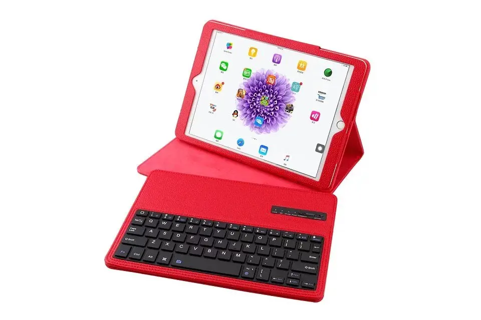 Smart Cover for Ipad 9.7 2017 2018 A1822 A1893 Wireless Bluetooth Keyboard Case Apple IPad 5/6 Air 1/2 Pro Tablet Shell | Компьютеры и