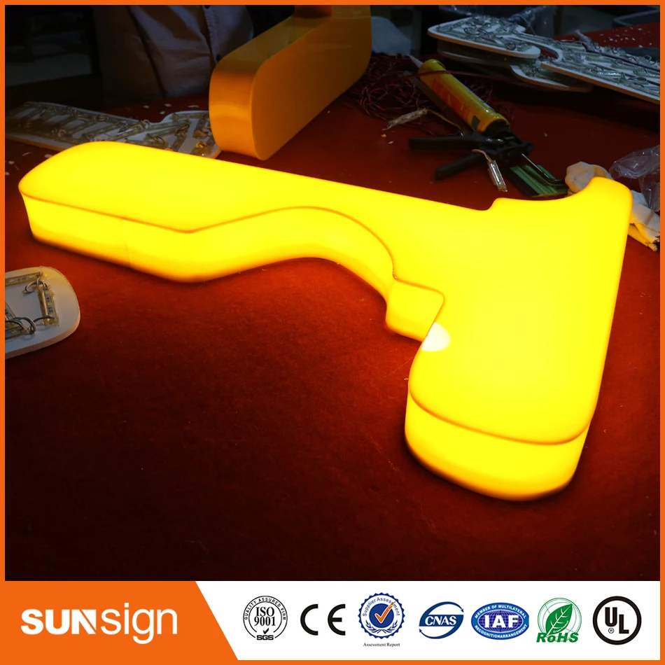 Пользовательские окна магазина рекламные буквы со светодиодной подсветкой|led light