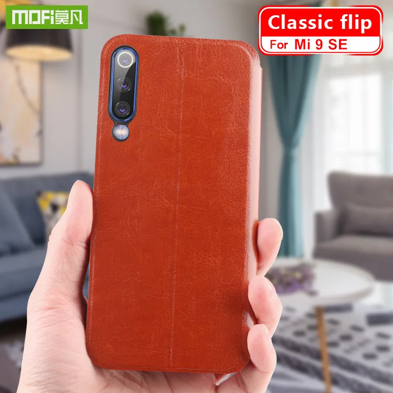 Оригинальный MOFI из искусственной кожи чехол для Xiaomi mi 9 SE крышка 5 97 дюйма Стенд