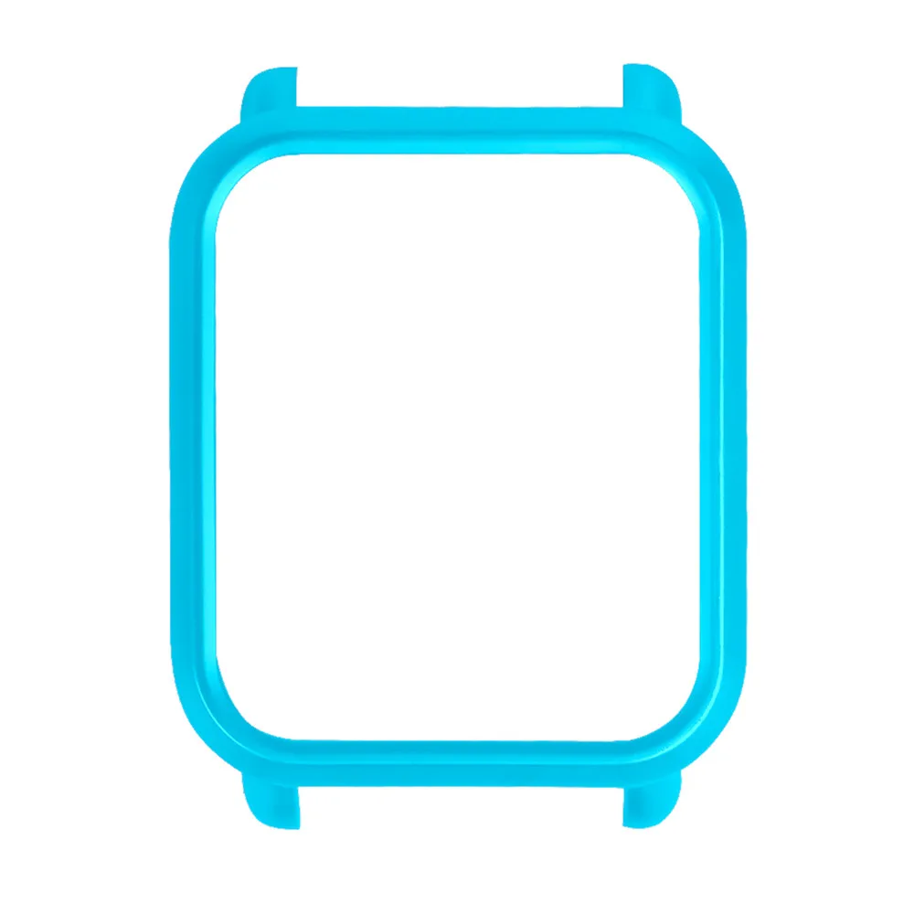 Синий Чехол из поликарбоната для Xiaomi Amazfit Bip BIT PACE Lite, Молодежные часы, цветная защитная оболочка для Xiaomi Huami Amazfit Watch - Цвет: Синий