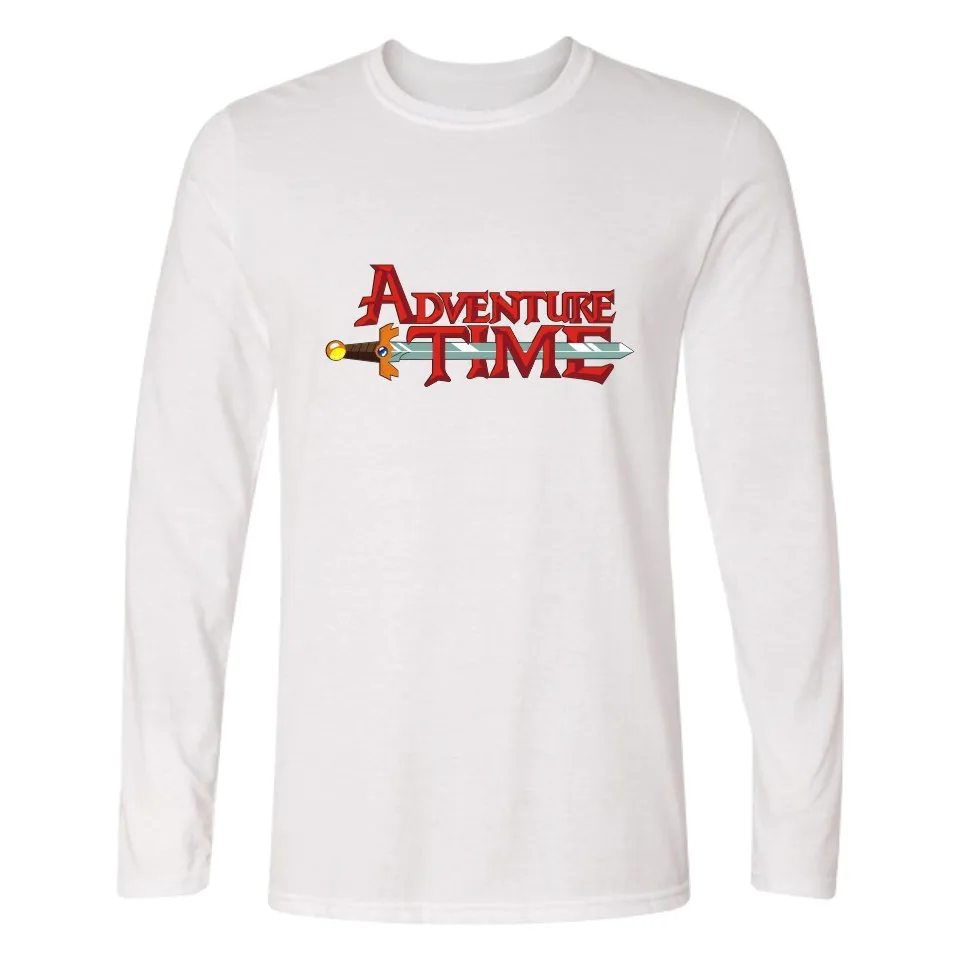 Аниме забавное приключение время модная искусственная кожа облегающие футболки