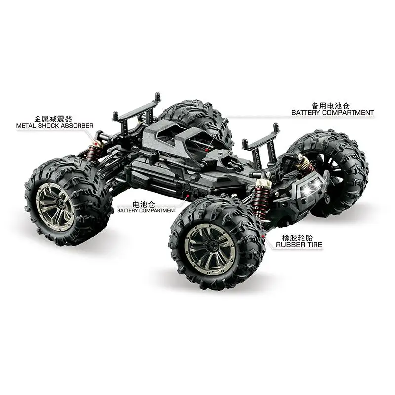 RCtown 1:20 2,4G 4WD перезаряжаемый RTR пульт дистанционного управления 28 км/ч высокоскоростной внедорожный ползающий Монстр Дрифт гоночные автомобили