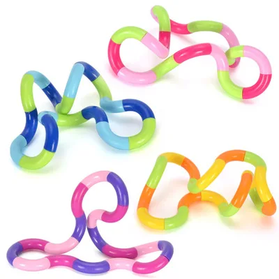 TR Anti Stress Toy Twist Adult Decompression Toy Child Deformation Rope Perfect for stress kids to play toys random send enlarge