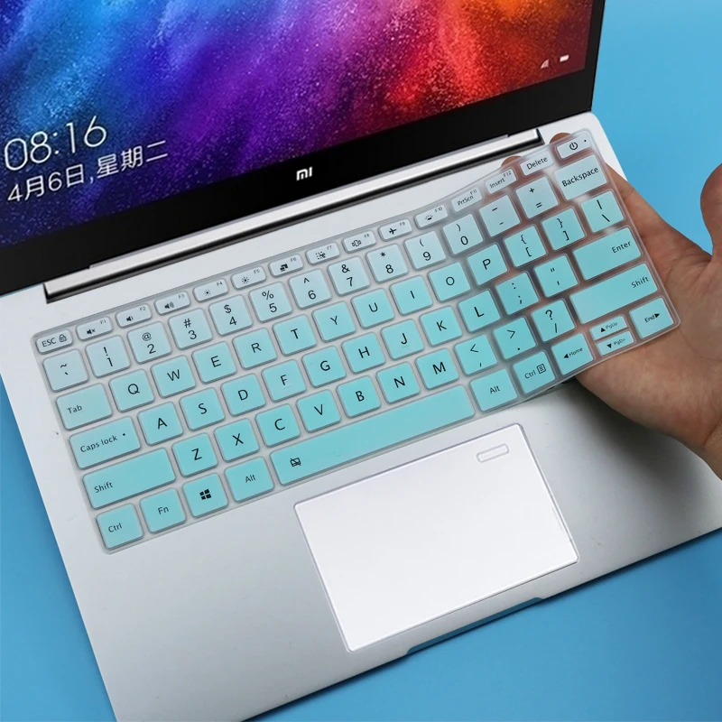 Силиконовый чехол для клавиатуры Xiaomi Mi Air 13 3 дюйма Защитная пленка ноутбука