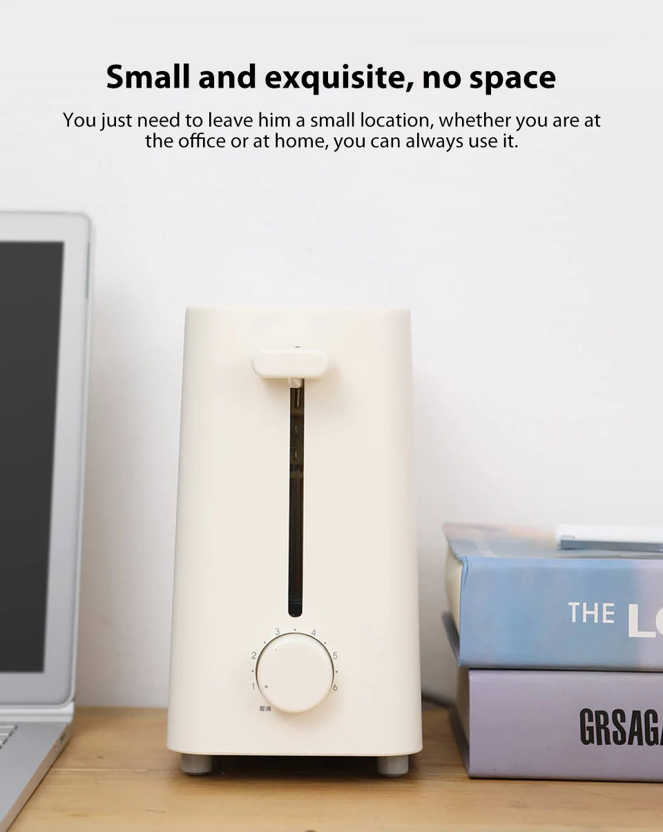 Xiaomi Mijia Pinlo мини-тостер электрический тостер для хлеба из нержавеющей стали хлебопечка машина для Breakfas