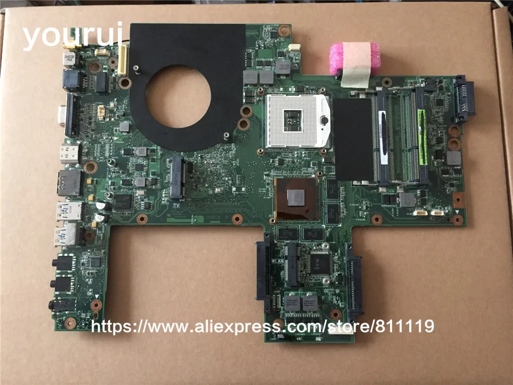 Yourui X90JQ для ноутбука ASUS NX90JQ NX90JN материнская плата с видеокартой rev2.0 100%