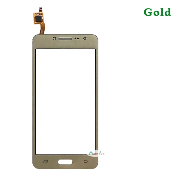 50 шт. высокое качество 5," для samsung Galaxy J2 Prime Duos SM-G532 G532 сенсорный экран дигитайзер сенсор внешняя стеклянная панель объектива - Цвет: Gold
