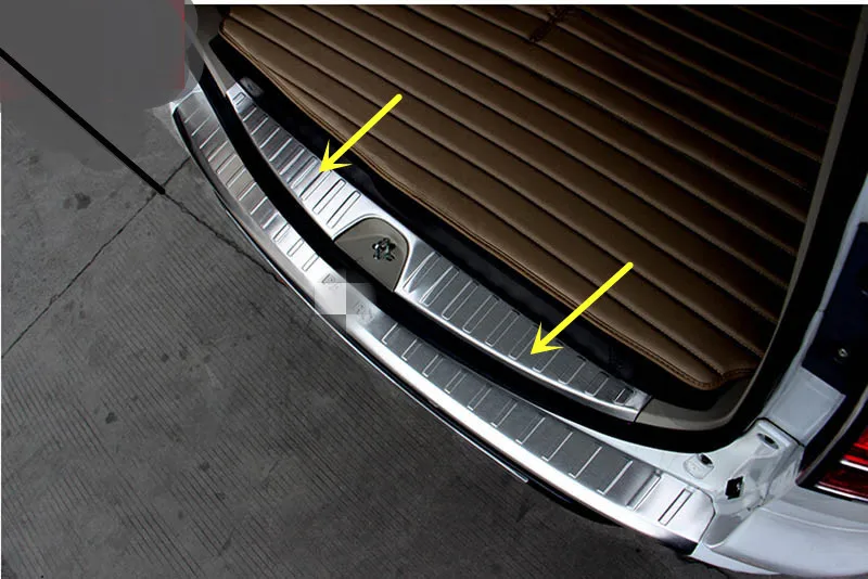 Стальная внутренняя защитная пластина для заднего бампера накладка Mitsubishi Montero /