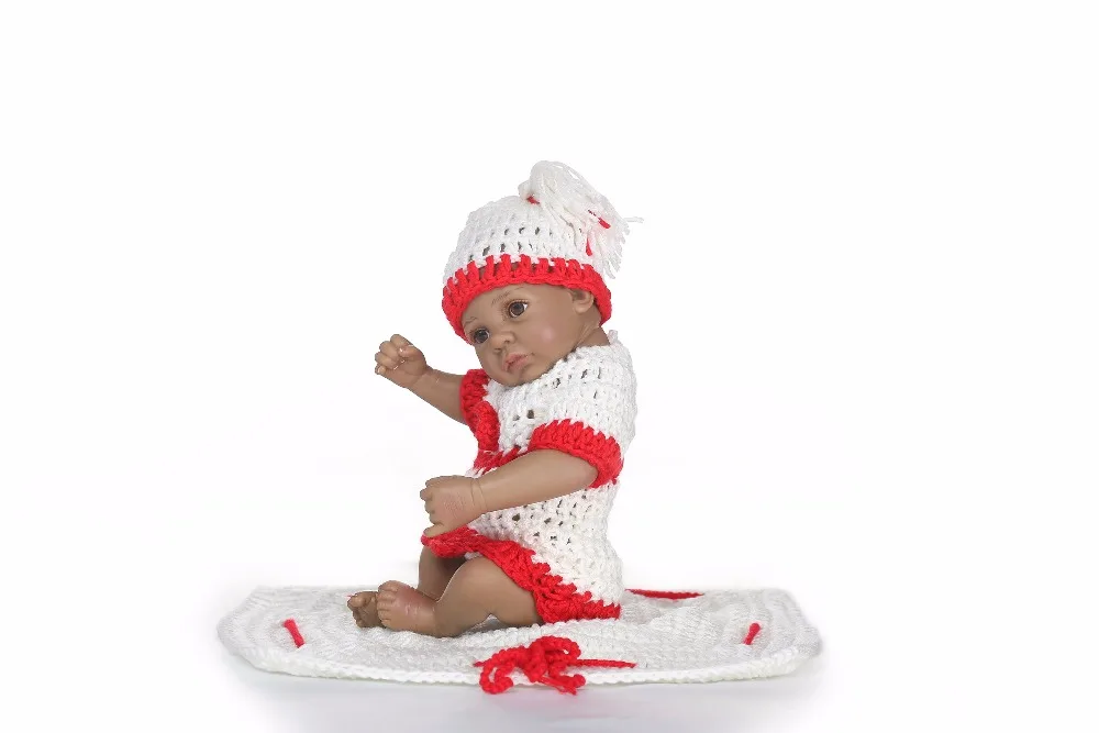 Мини bebelys Reborn Baby Doll реалистичные силиконовые игрушки для ванной девочек Спящая