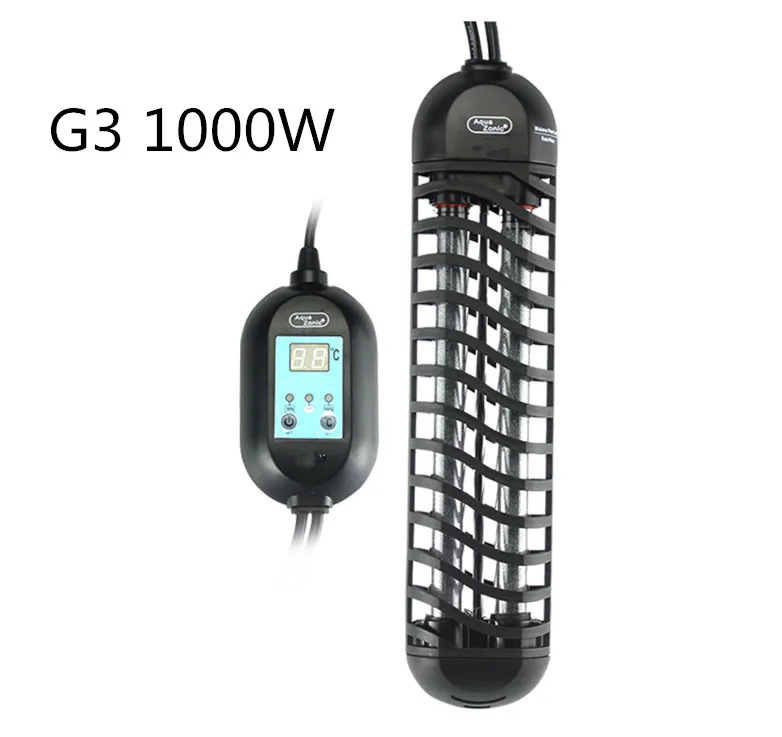 G3 1000W Aqua Zonic Titan сверхмощный подогреватель для аквариума ЖК-дисплей Аквариум Пруд для рыб водонагреватель автоматический термостат 600 Вт 800 Вт 1000 Вт 1200 Вт - Цвет: G3 1000W
