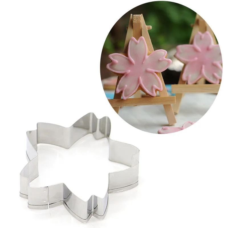 1 шт. нержавеющая сталь Вишневый нож для торта и печенья Форма 3D печенье фондан