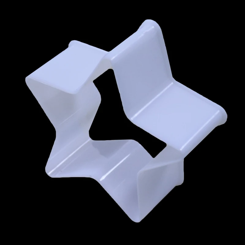 5 шт./компл. пластиковые формы для торта в форме звезд резак печенья Штамп