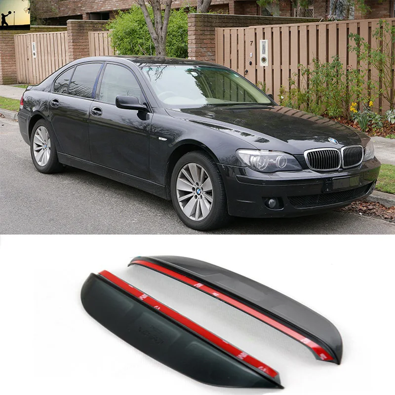 Автомобиль Стайлинг для BMW 7 серии E65 2002 2008 зеркало заднего вида дождь бровей