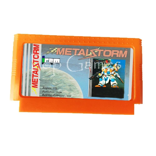 Металлический игровой картридж Storm 60 Pins для 8 битной консоли Прямая