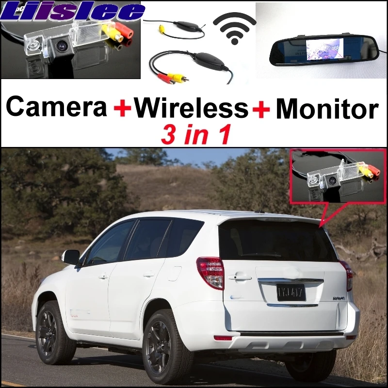 Специальная камера заднего вида Liislee + беспроводной приемник зеркальный монитор