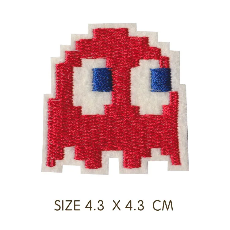 Медь Pacman Железный патч фанки Ретро 80s игровой патч - Цвет: Медь