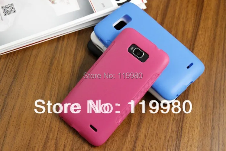 ZTE N881F soft case Silicon Back Protector 4 colors |