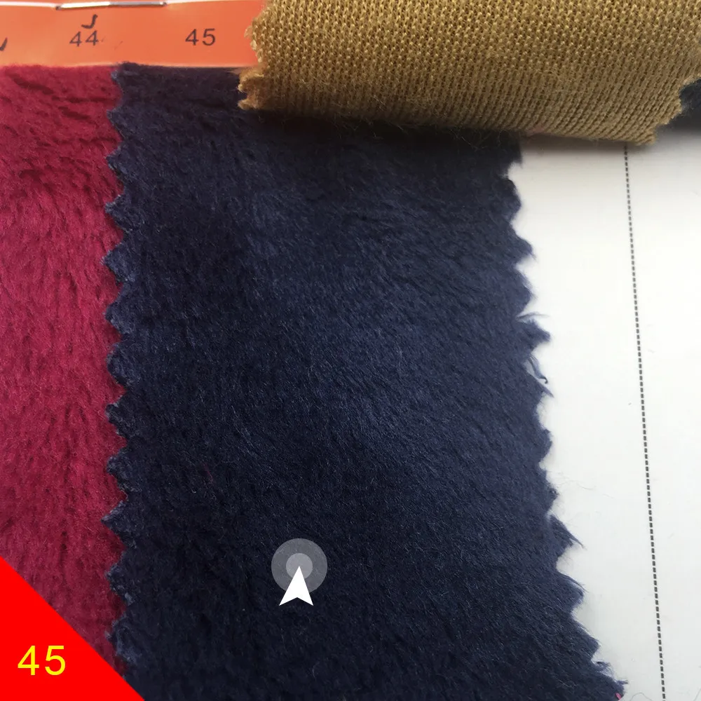 45 ZYFMPTEX Новое поступление 5 мм ворс 150x50 см/80 см/100 см Minky плюшевая ткань для шитья своими руками Лоскутная Ткань полиэстер Telas бархатная ткань - Цвет: 45
