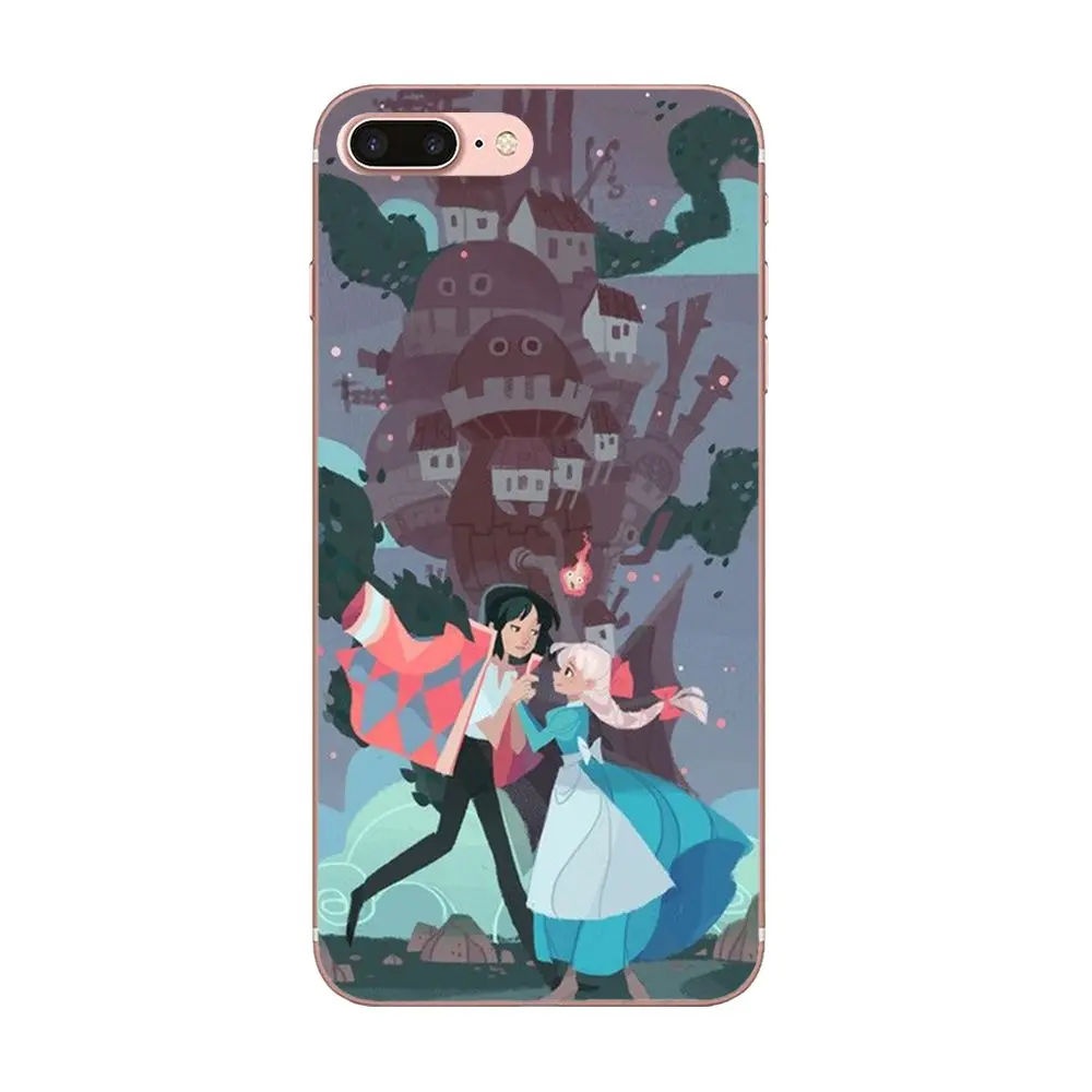Мягкий чехол аниме Howl's Howls Moving Castle для Huawei Nova 2 V20 Y3II Y5 Y5II Y6 Y6II Y7 Y9 G8 G9 GR3 GR5 GX8 Prime 2018