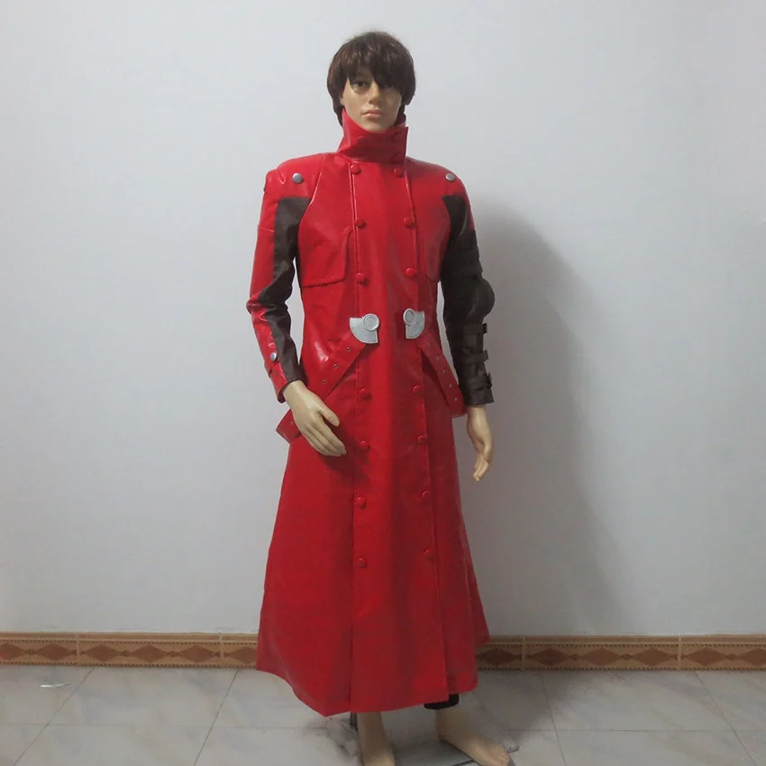 Красный тригун Vash Stampede Косплей Костюм изготовленный на заказ любой размер