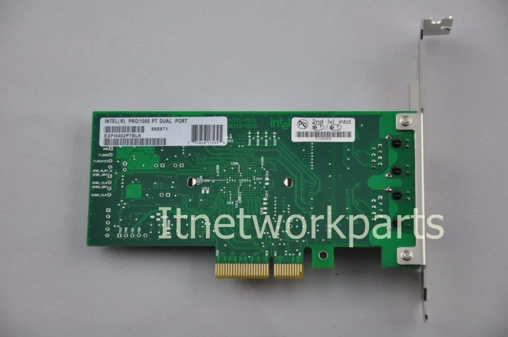 Адаптер для сервера двухпортовый PCI E X4 1 Гбит/с|expi9402pt| |