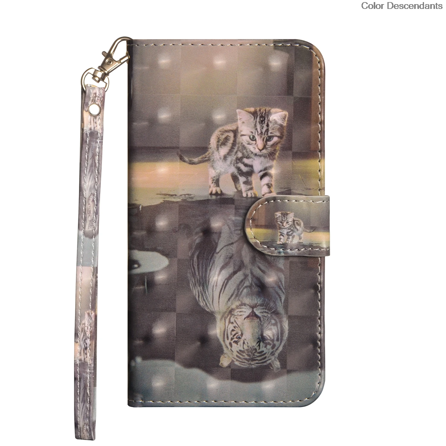 Чехол с откидной крышкой изображением кошачьего дерева для Xiaomi Redmi 4X4 X on Red mi 4X Coque