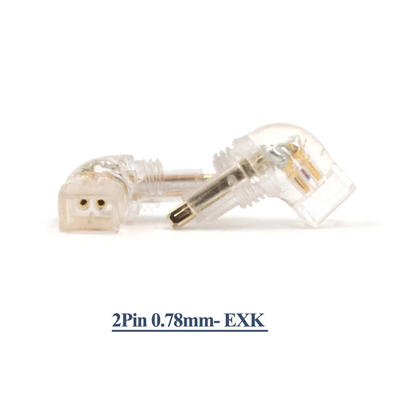 2Pin-EXK Linsoul разъем для наушников Адаптер MMCX 0,78 мм 2Pin для QDC SONY IE80 W4R JH IM FitEar TF10 A2DC - Цвет: 2Pin-EXK