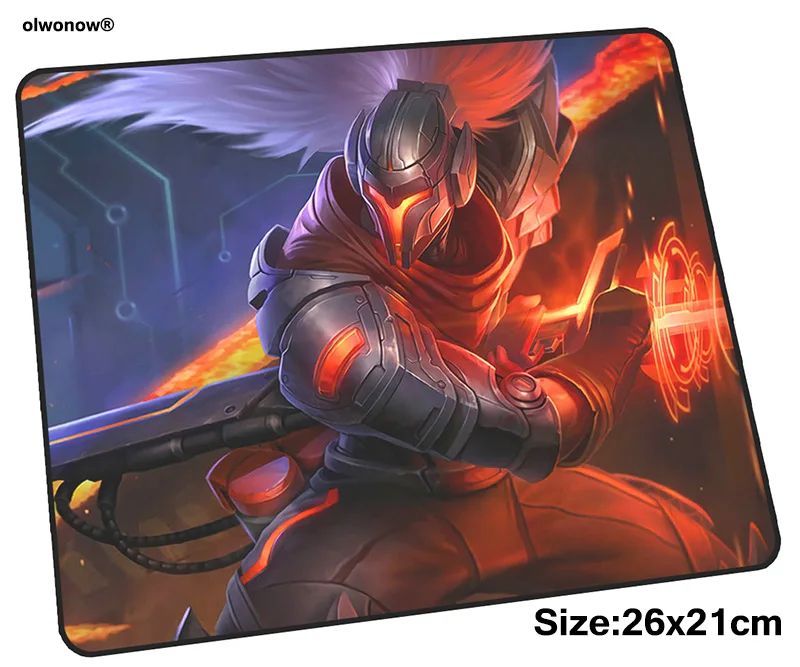 Коврик для мыши yasuo 26x2 см большой игровой коврик лучший продавец компьютерный