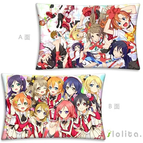 Японское аниме Love Live School Idol проект обнимающий тело задняя подушка Милая Otaku мультфильм Подушка 2 Way плюшевая ткань