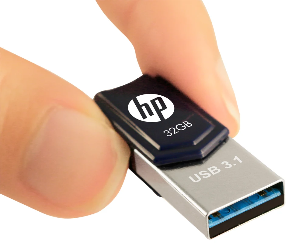 Флешка Hp mini usb flash drive 3.0 32 ГБ pen drive 16 ГБ usb 3.1 флэш-накопитель Типа С Двойной Pen Drives 16 ГБ 32 ГБ memory stick для Смартфонов флешка 32 гб