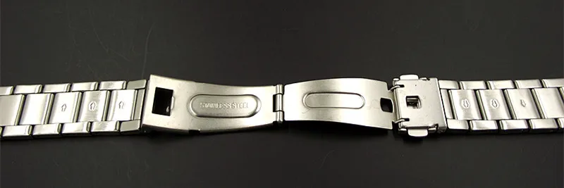 Новый arrived 1PCS высокое качество 16 мм из нержавеющей стали ремешок для часов