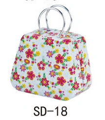 SD18 12 шт., маленькая жестяная коробка в форме мини-флага, для монет, конфет, украшений, маленькая сумка для хранения Zakka, коробка 3,5x5,5X3,5 см - Цвет: SD18