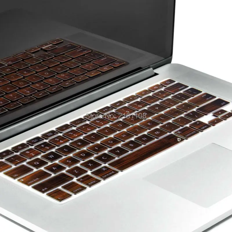 Версия для США новинка чехол клавиатуры с твердой древесиной