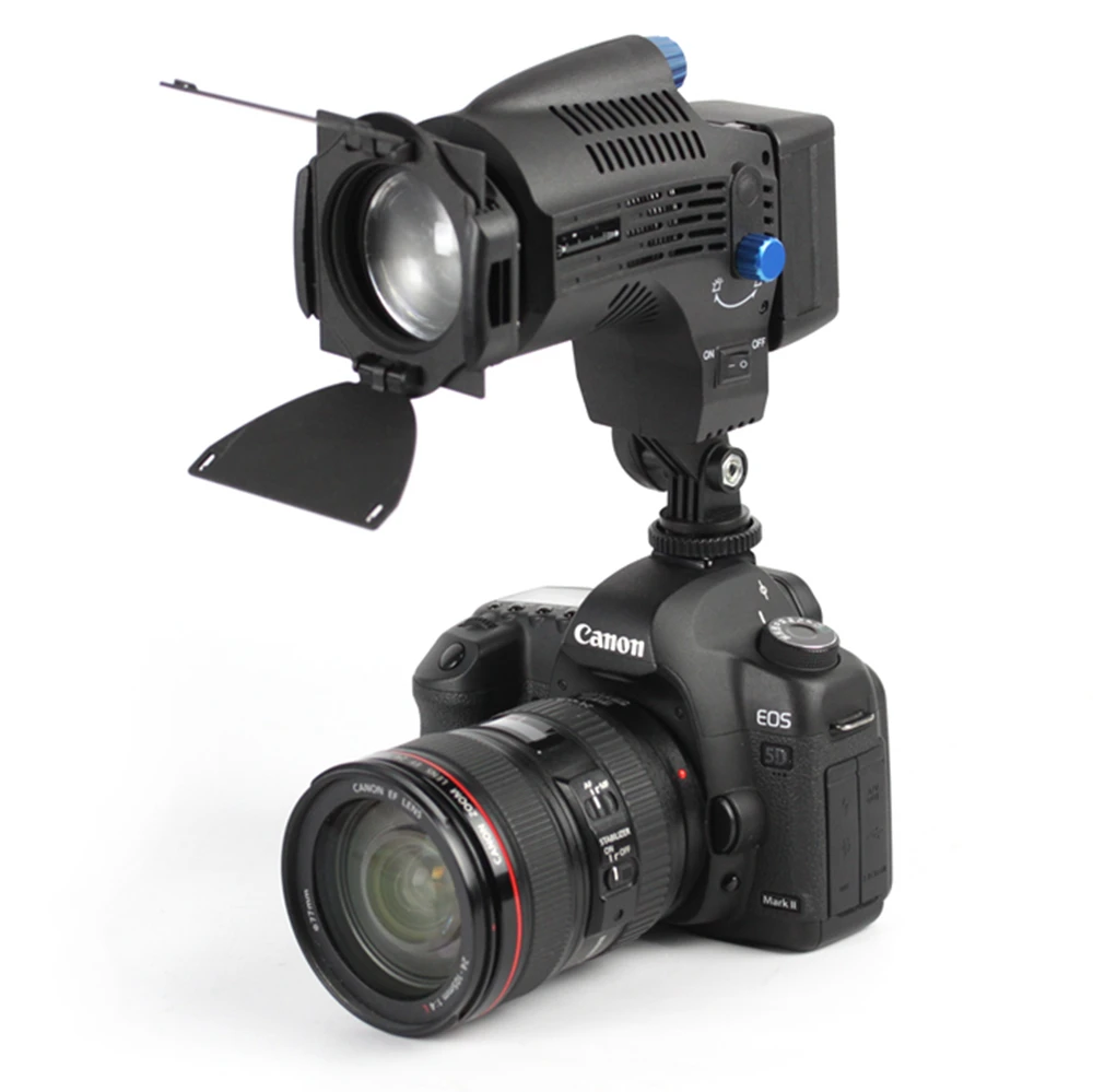 CN-8F 5600 К светодио дный LED заполняющий свет Видео Прожектор Регулируемая Цветовая