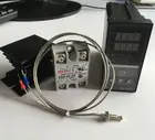 REX-C400 двойной цифровой RKC дисплей, ПИД-регулятор температуры REX-C400FK02-V * AN + 2M K термопара + SSR40DA + радиатор