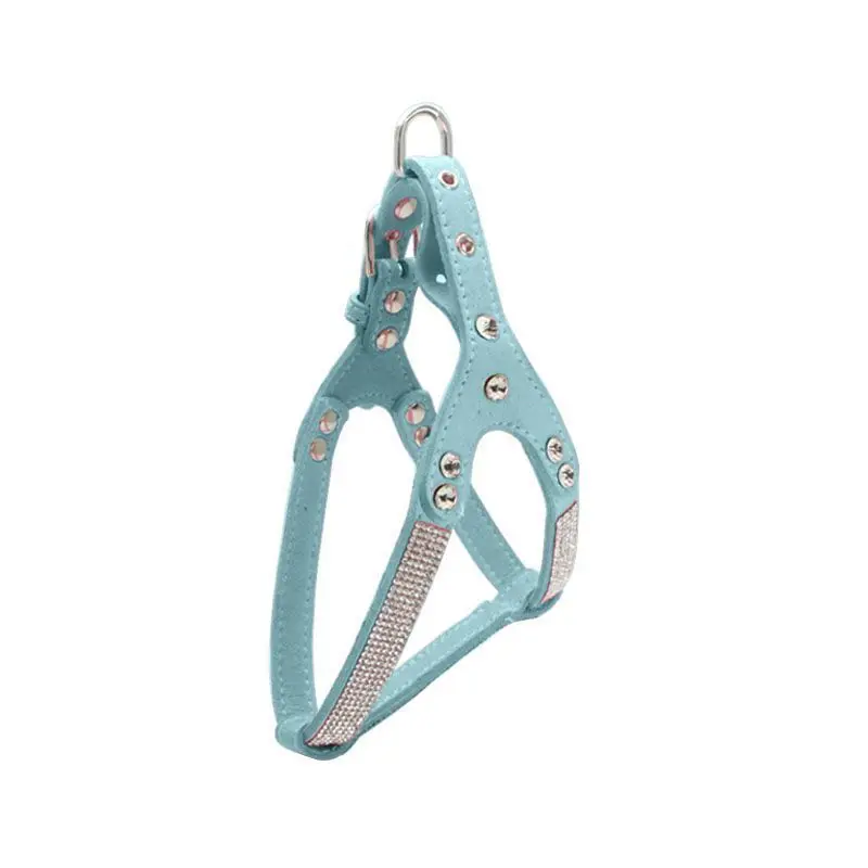 Rhinestone Домашние животные грудь ремни двухэтажные превышать собаки. Ремни мягкие