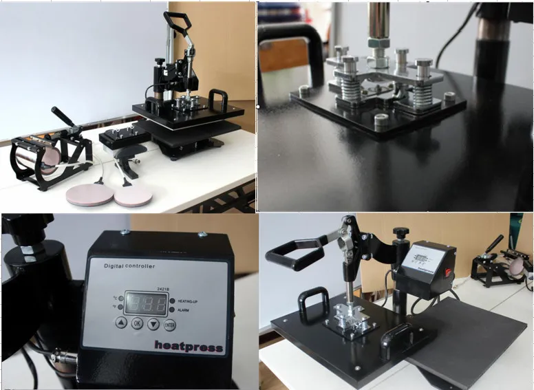 Комбинированная Тепловая пресс машина для сублимационной печати DIIY Печать на