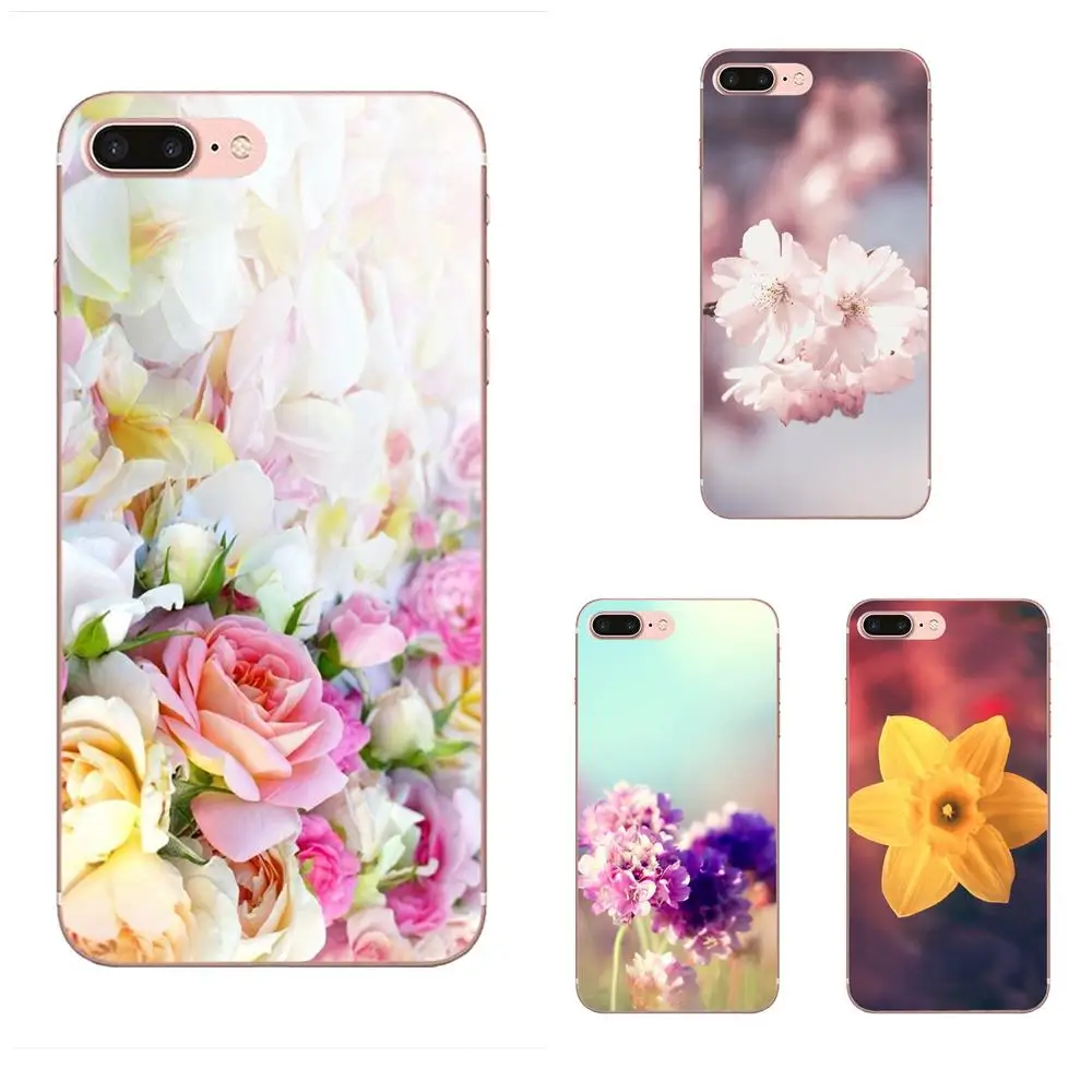 Чехлы для телефона из ТПУ с красивыми цветами детка Huawei Nova 2 V20 Y3II Y5 Y5II Y6 Y6II Y7 Y9 G8 G9 GR3