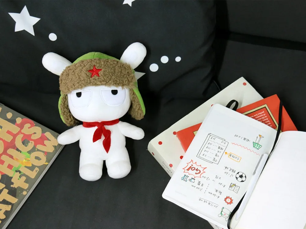 Новая кукла Xiaomi Mitu Rabbit 25CM из хлопка и шерсти, мультяшная милая игрушка в подарок для детей девочек мальчиков на день рождения Рождество другу.