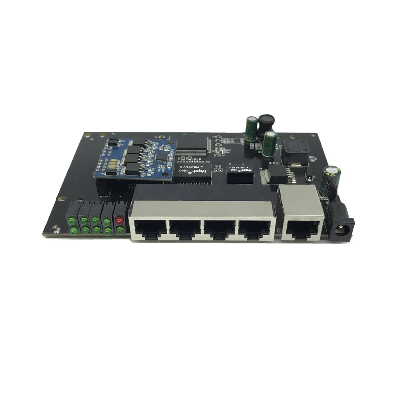 POE 10/100 Мбит/с rj45 коммутатор poe 802.3af 8 портов voeding 15 5 Вт voor ip камера nvr телефон Wi Fi