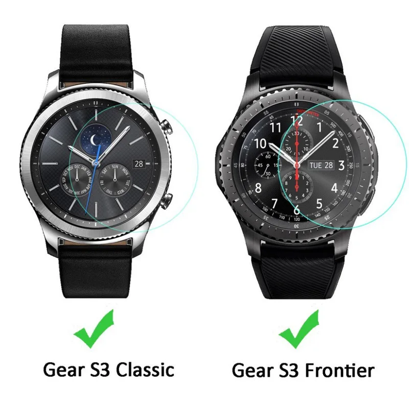 Экран протектор для samsung Шестерни S3 Frontier/классический Смарт часы закаленное