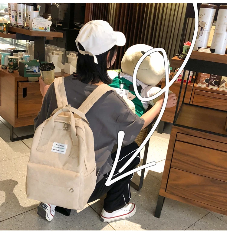 Тренд, женский рюкзак, модный школьный рюкзак Harajuku, дорожные сумки на плечо для девочек-подростков, mochilas mujer