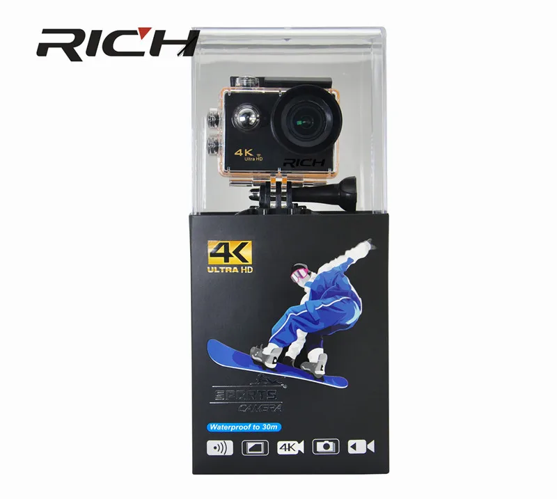 DHL богатый M952 2 0 дюймов аксессуары для спортивной камеры 4 k spca6330 170 градусов USB 900