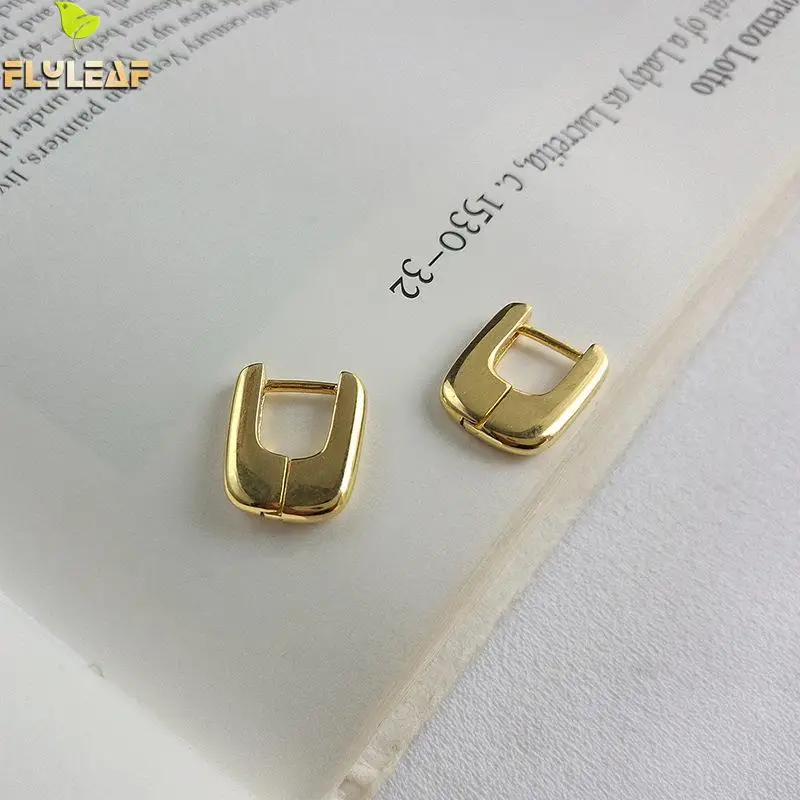 Серьги U образные женские из серебра 925 пробы с подвесками|Серьги-подвески| |