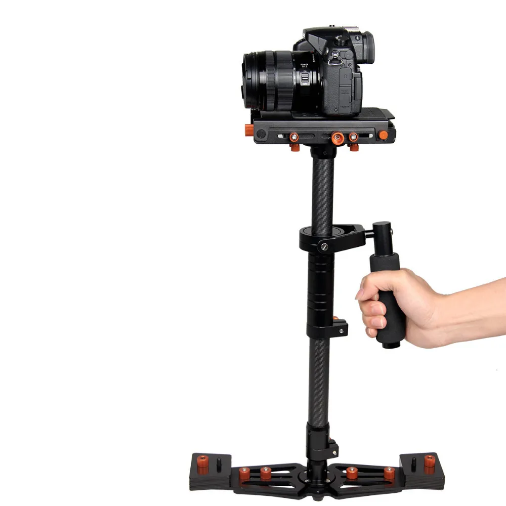 Top Grade High Quality Carbon Fibre 70CM adjustable Handheld camera shock absorbers Professional DSLR Camera Stabilizer|camera stabilizer|dslr
