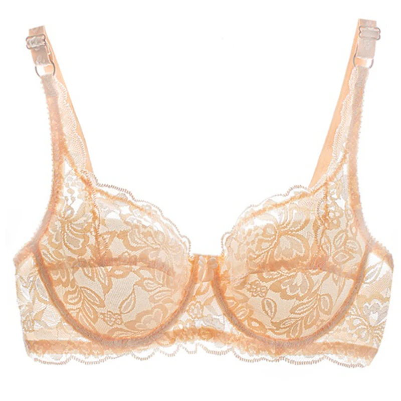 Бюстгальтер женский кружевной с чашками пуш-ап