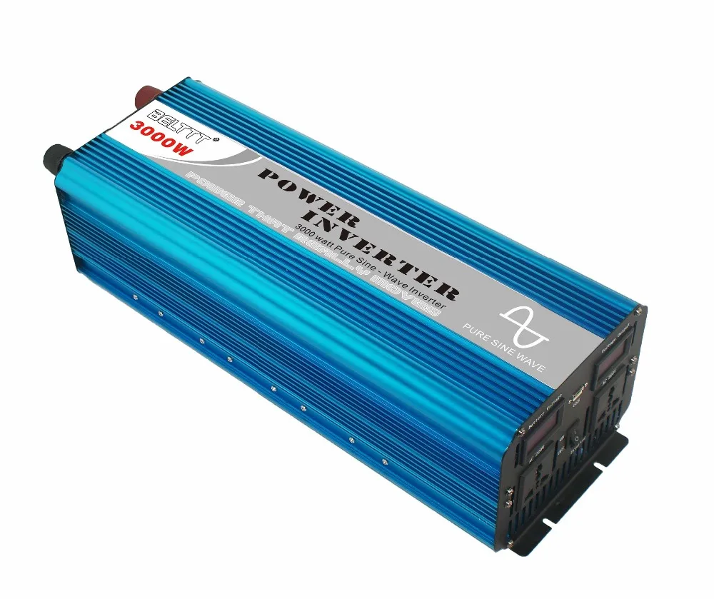 Бесплатная доставка homage инвертор DC12V к AC220V 3000 Вт пиковая мощность 6000 продажа на