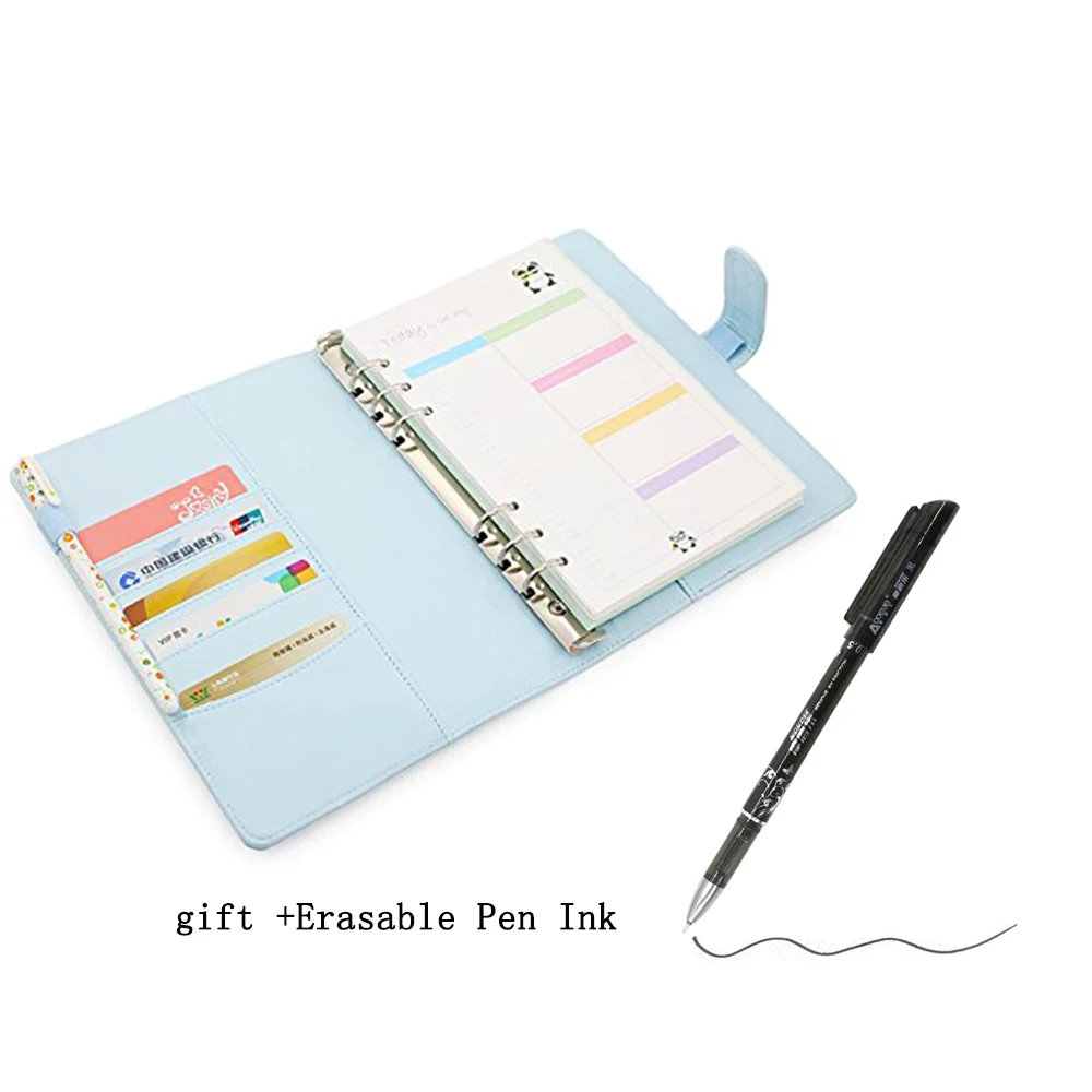 Магнитный список покупок Note цветочный дизайн на подкладке бумага A5 спирали PU